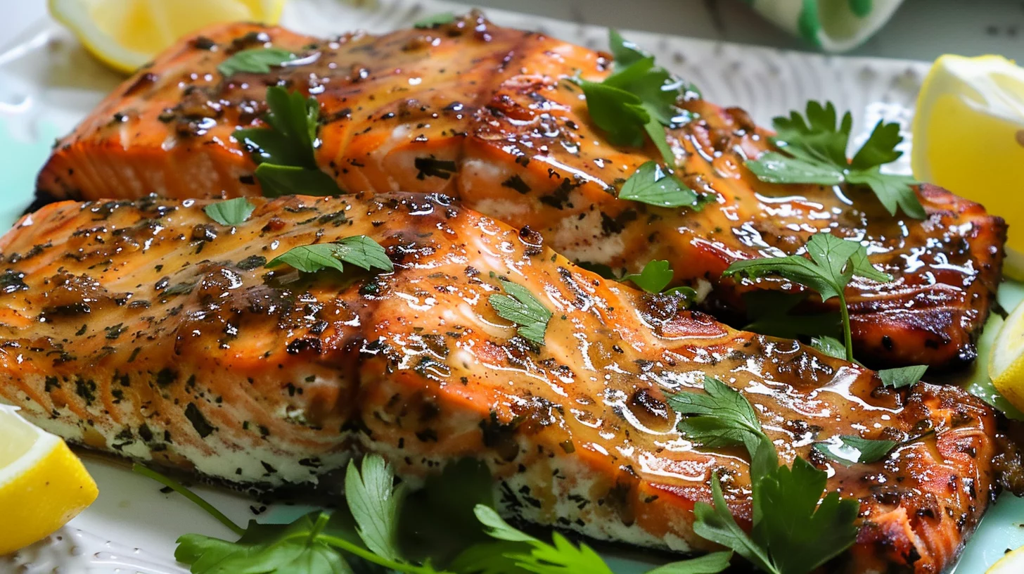 Restaurant Style Maple Dijon Salmon At Home