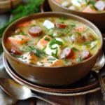 Salmon Chowder With Dill