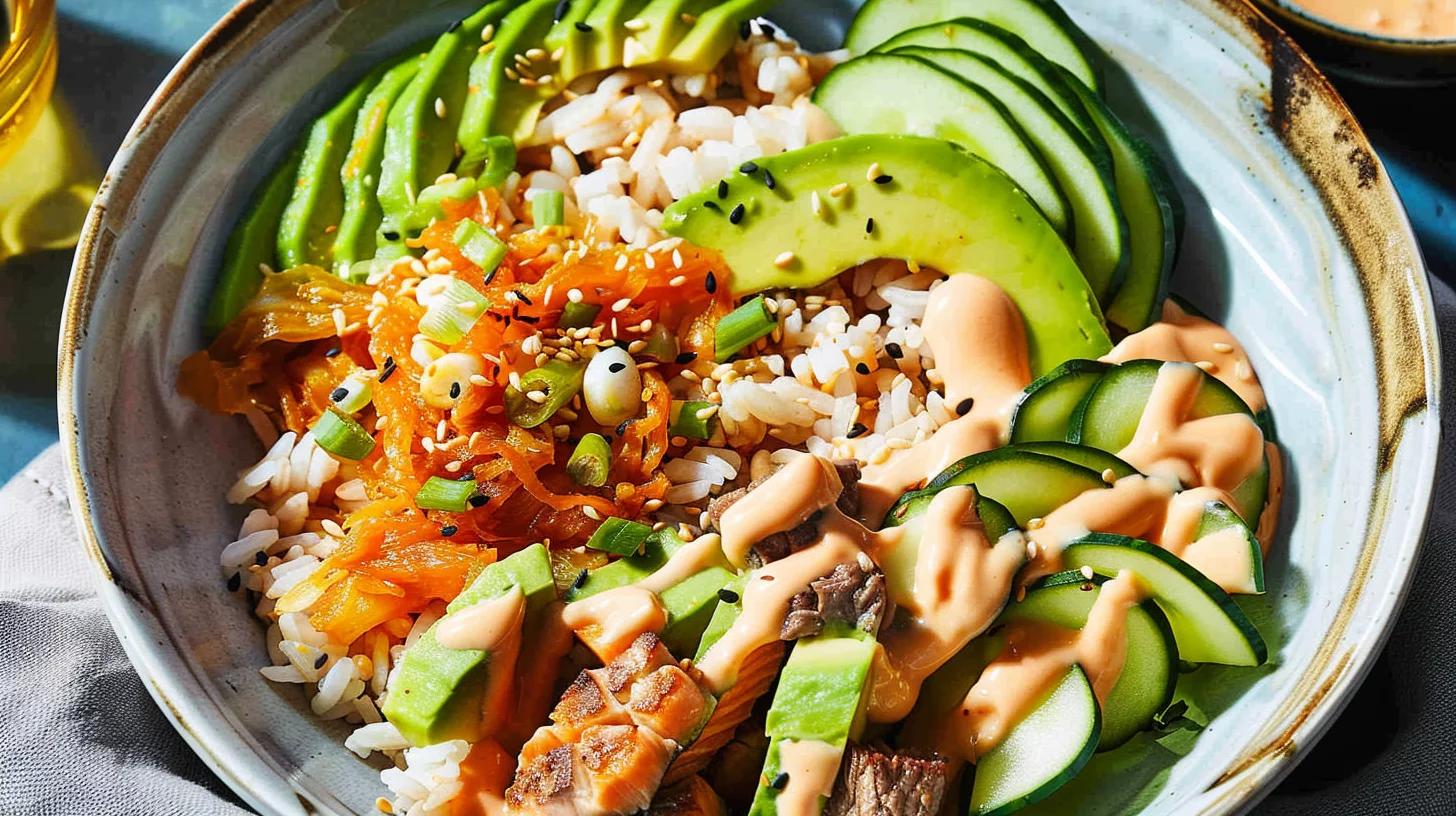 Salmon Rice Bowls