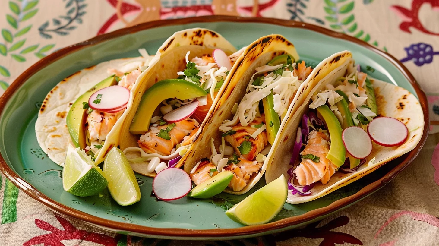 Salmon Tacos