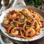 Seafood Spaghetti with Marinara Sauce