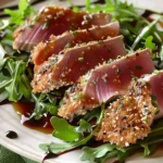 Sesame Crusted Tuna Steaks