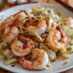 Shrimp and Cabbage Stir Fry