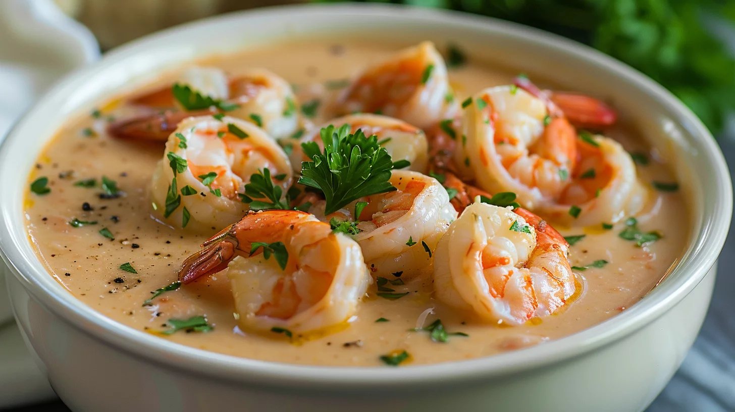 Shrimp and Crab Bisque With Old Bay