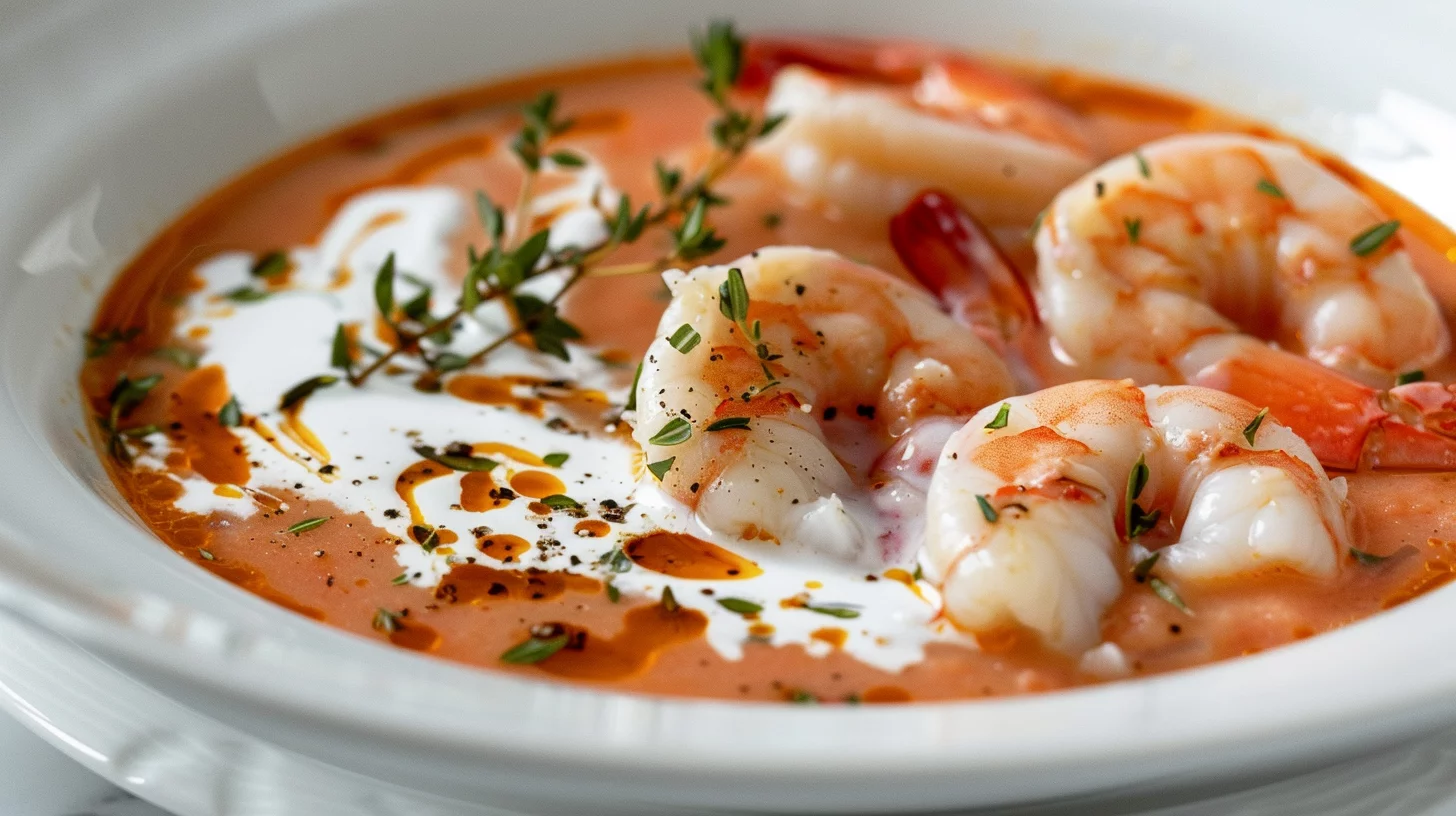 Shrimp and Lobster Bisque From Scratch