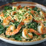 Shrimp and Spinach Quinoa