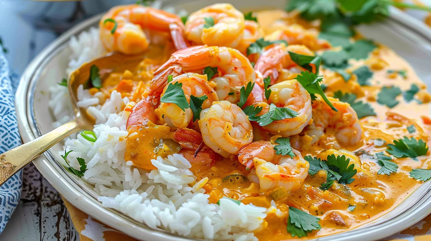 Shrimp Curry With Coconut Milk