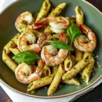 Shrimp Pesto Penne