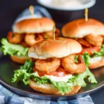 Shrimp Po Boy Sliders