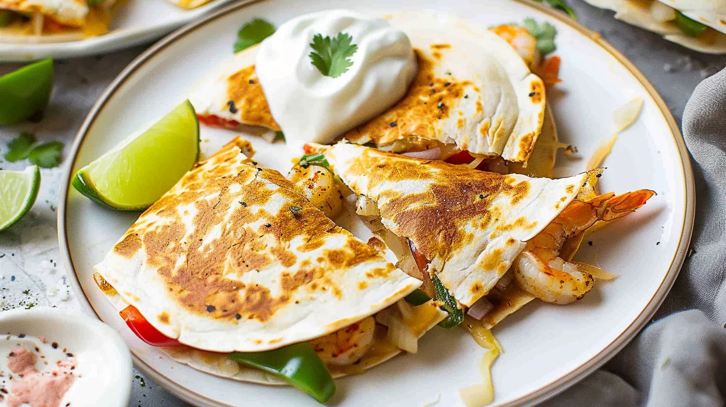 Shrimp Quesadillas