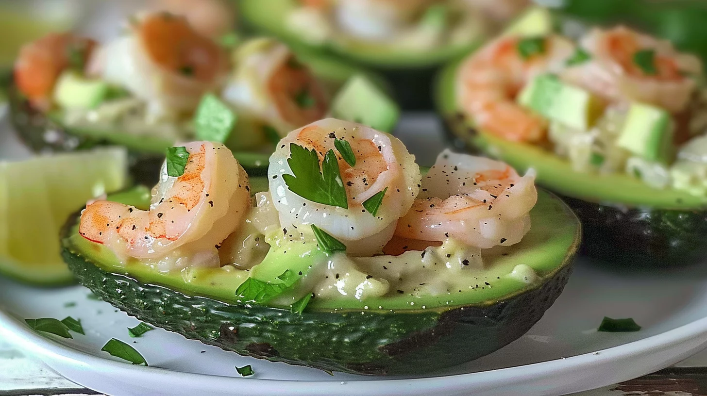 Shrimp Stuffed Avocados