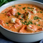 Simple Lobster and Shrimp Bisque