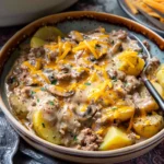 Slow Cooker Cowboy Casserole