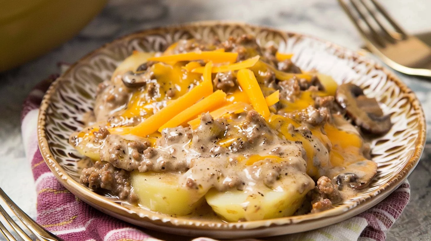 Slow Cooker Cowboy Casserole