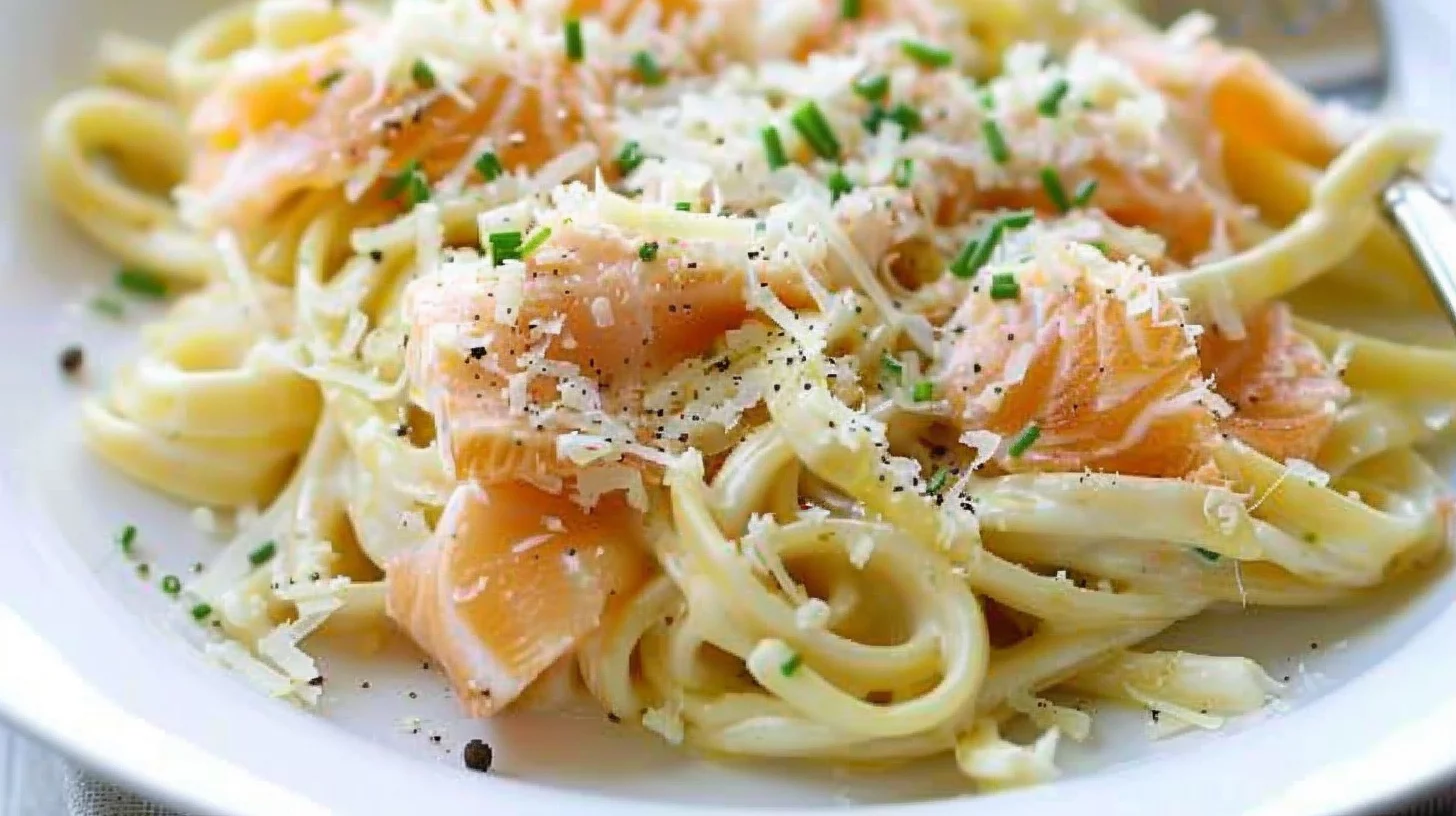 Smoked Salmon Carbonara