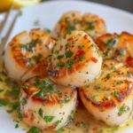 Spicy Garlic Butter Scallops