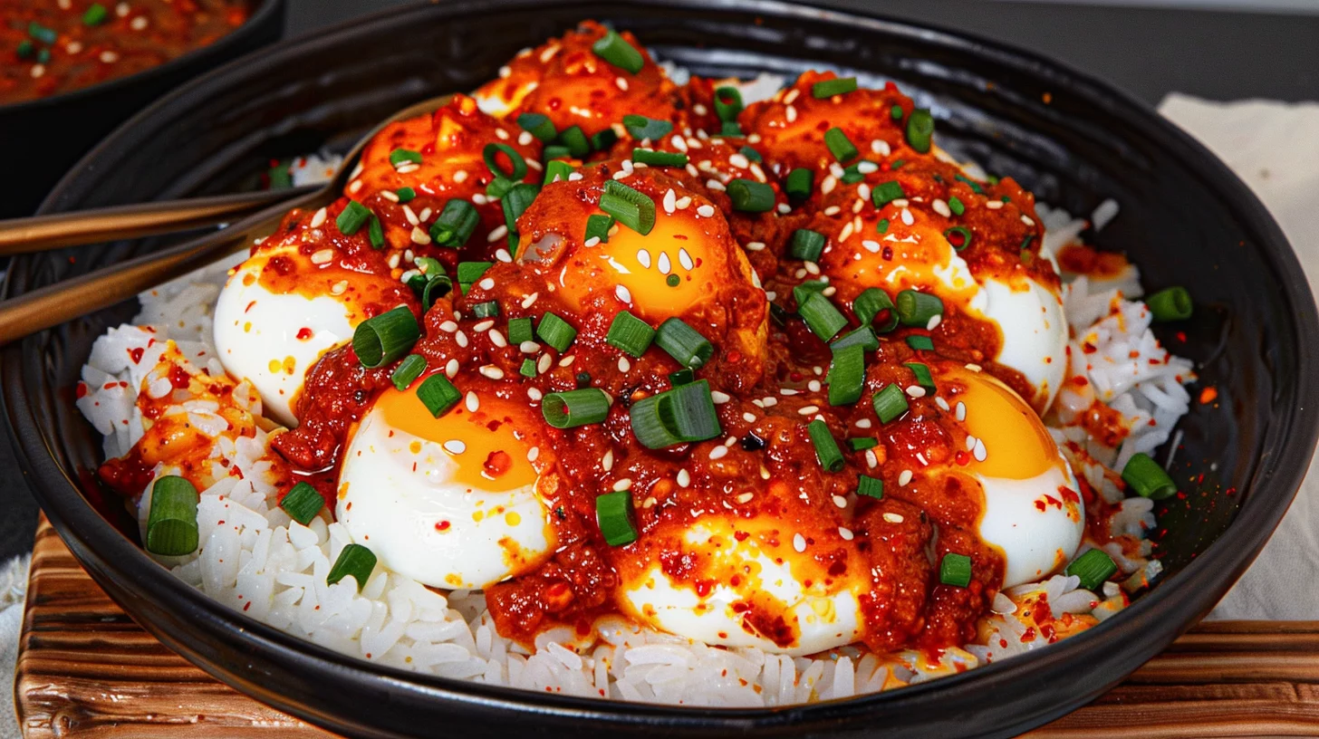 Spicy Gochujang Eggs