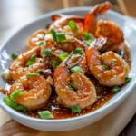 Sweet and Savory Honey Garlic Shrimp With A Ginger Soy Twist Recipe