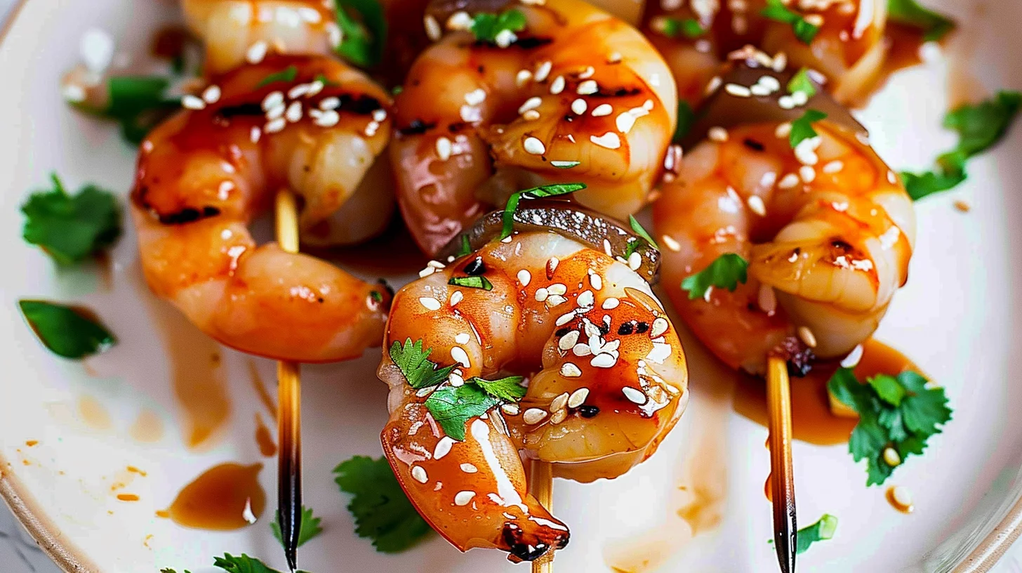 Teriyaki Shrimp Skewers