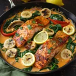 Thai Inspired Salmon Coconut Curry Recipe