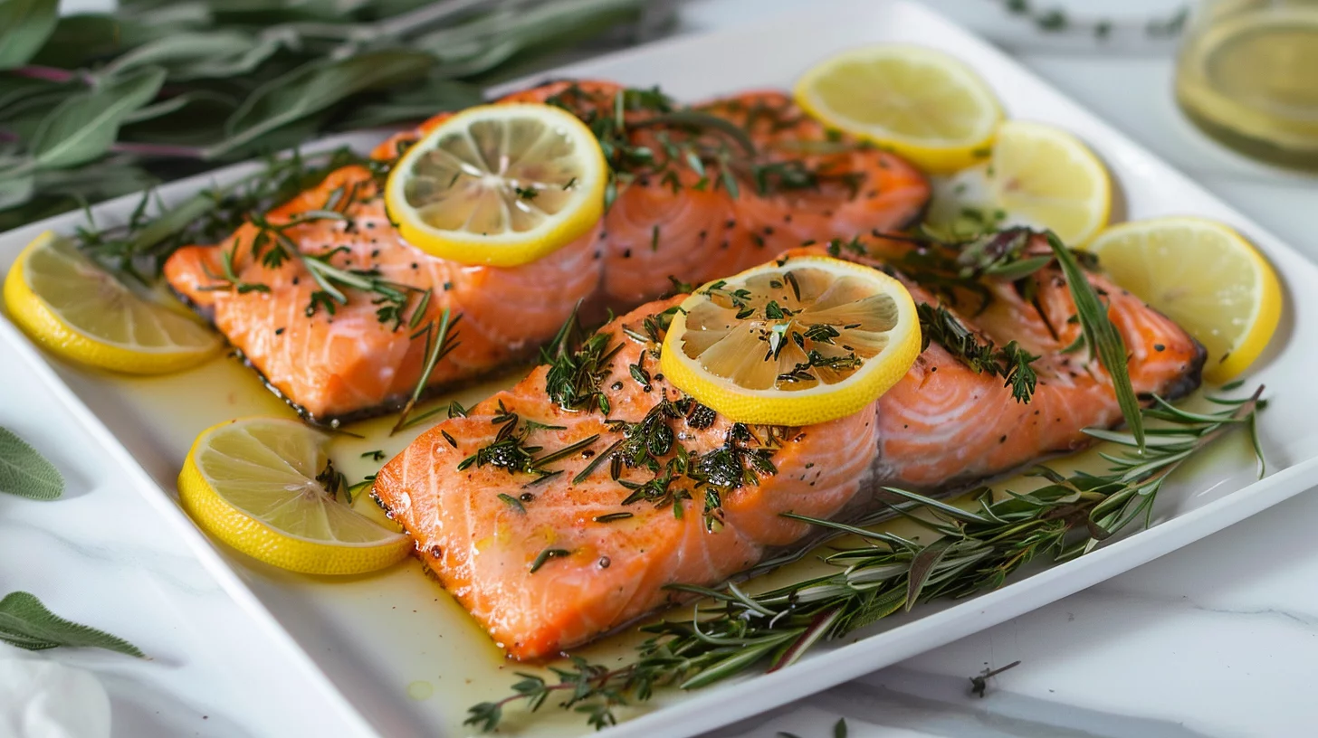 Thanksgiving Herb Salmon