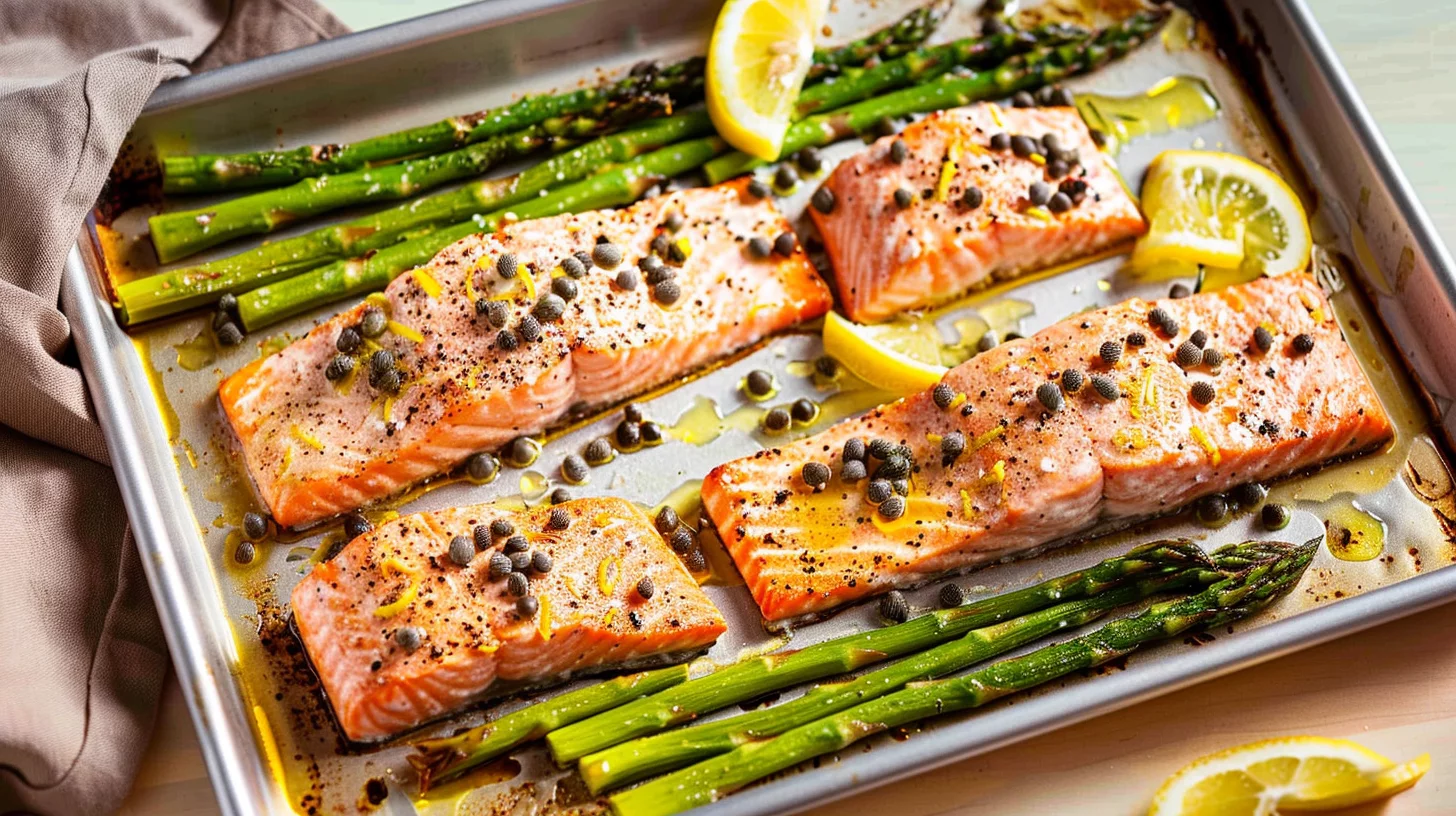 The Best Ever Salmon and Asparagus Sheet Pan Dinner
