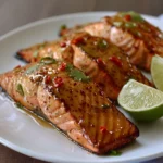 The Best Sweet Chili Glazed Salmon Ever