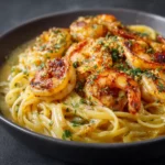One-Pot Garlic Butter Shrimp Pasta