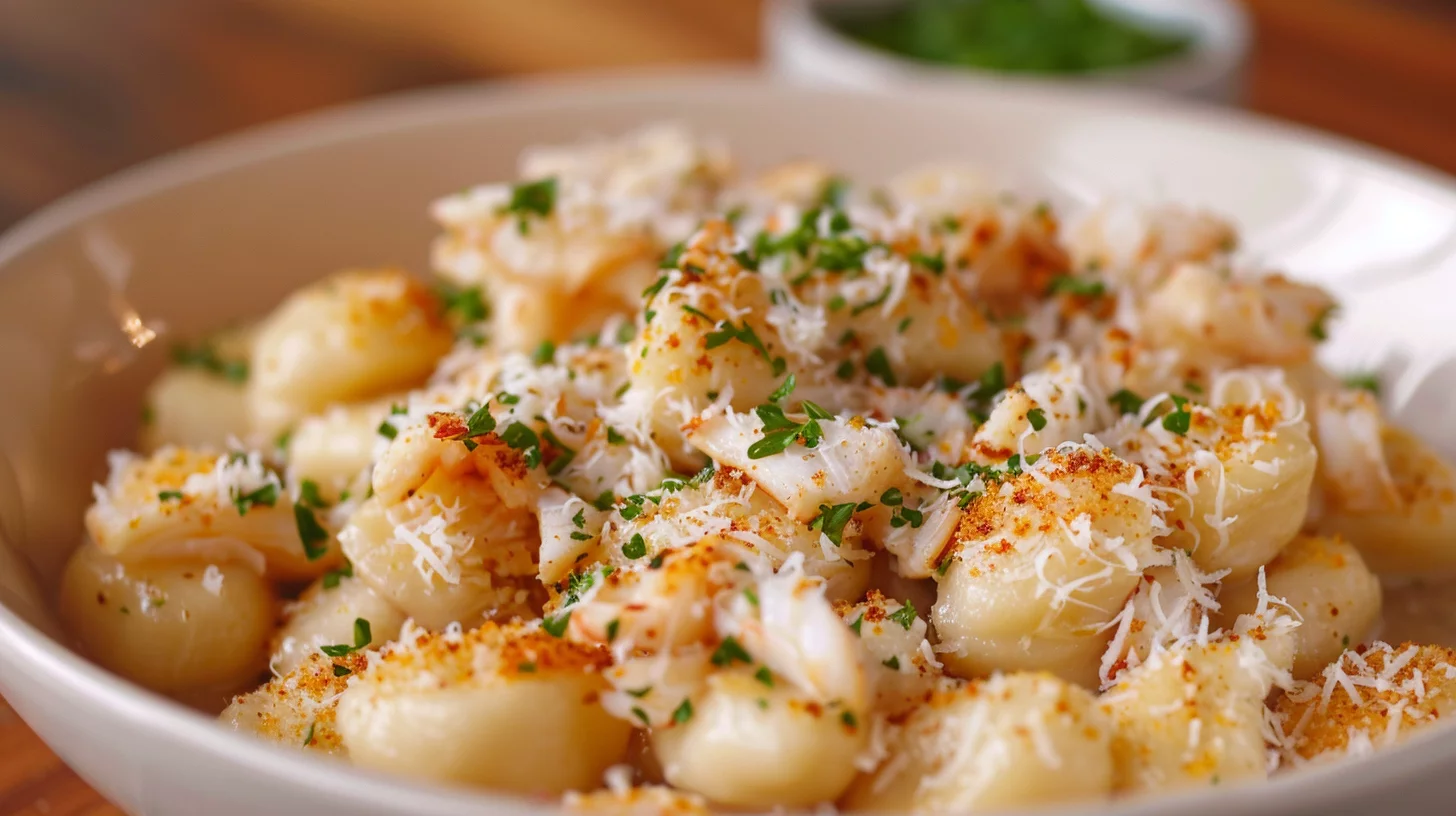 Brown Butter Crab Gnocchi