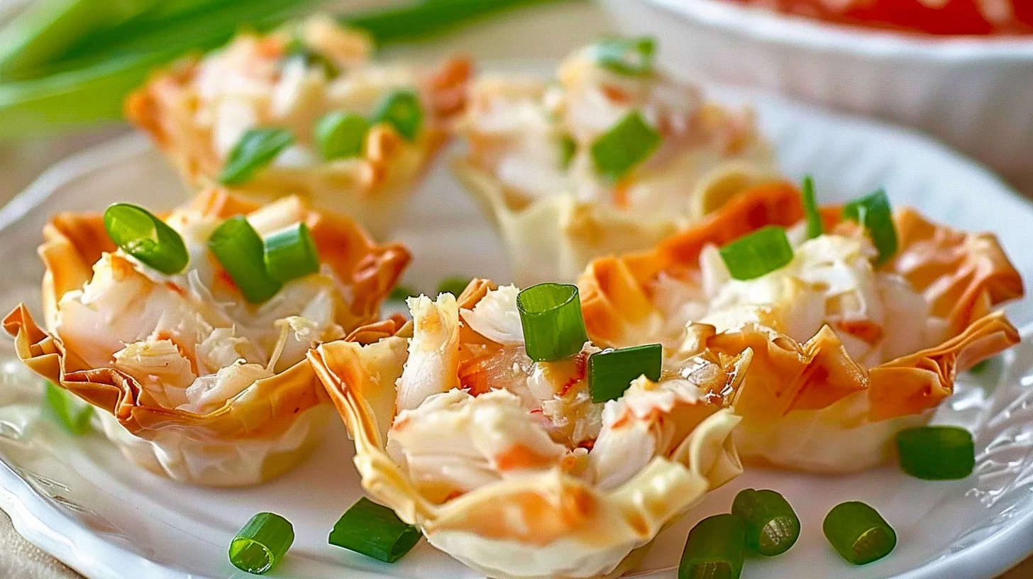 crab rangoon bites
