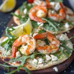 Hot Honey Prawn Flatbreads
