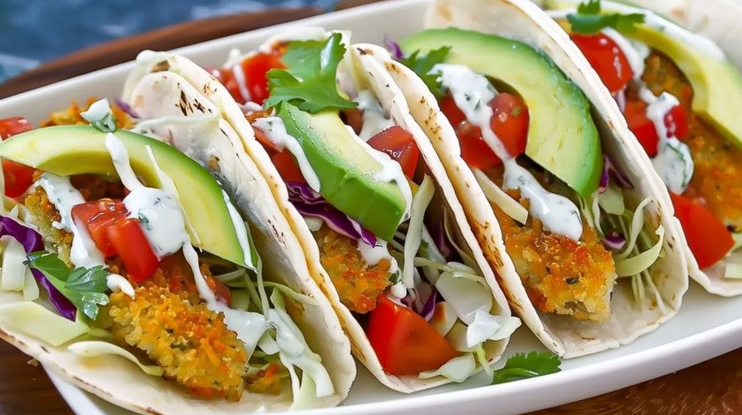 Panko Baked Fish Tacos