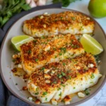 Parmesan Crusted Halibut
