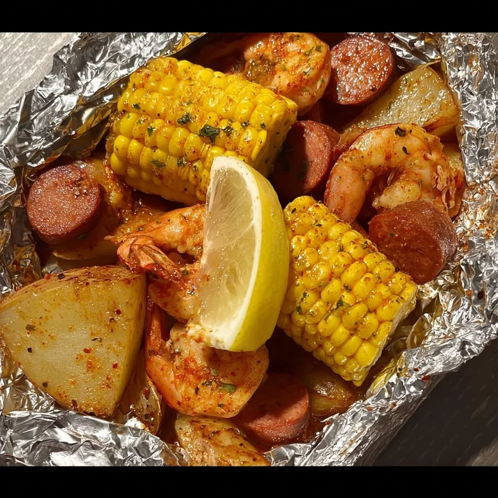 A colorful assortment of healthy food dishes including seafood and vibrant vegetables.