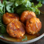 Salmon Croquettes With Hot Honey