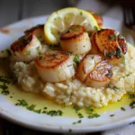 scallop risotto