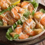 Shrimp Caesar Boats