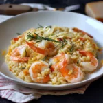 shrimp risotto
