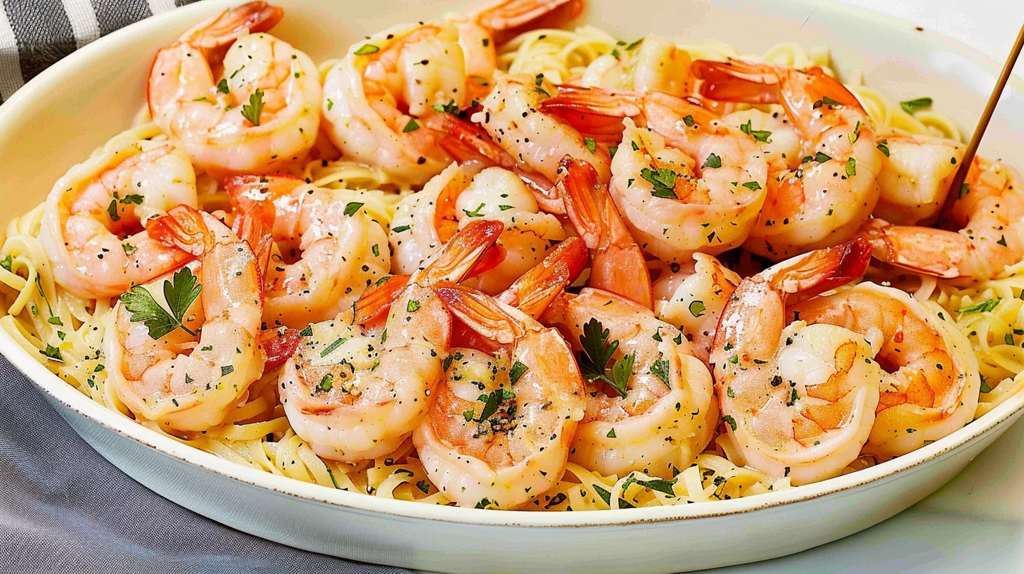 shrimp scampi bake