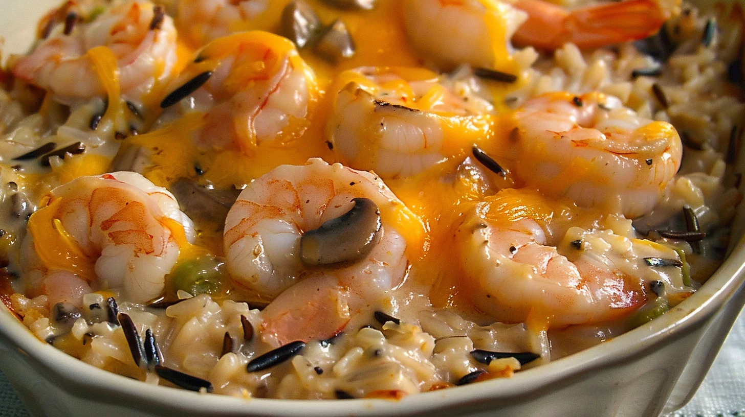 Shrimp Wild Rice Casserole