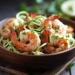 shrimp zoodles