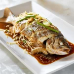 Steamed Fish With Ginger And Scallions