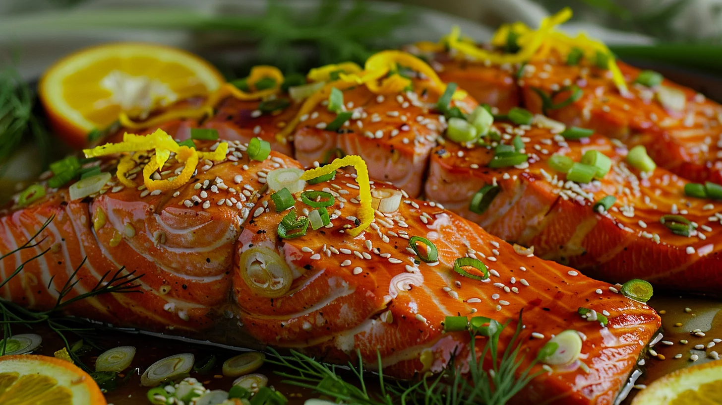 Winter Citrus Soy Salmon
