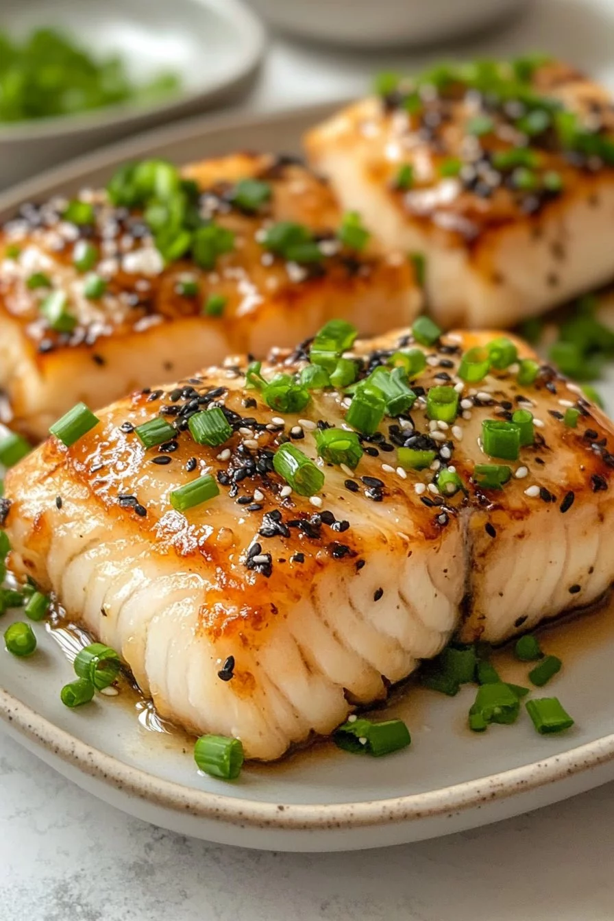 Ginger Soy Glazed Cod