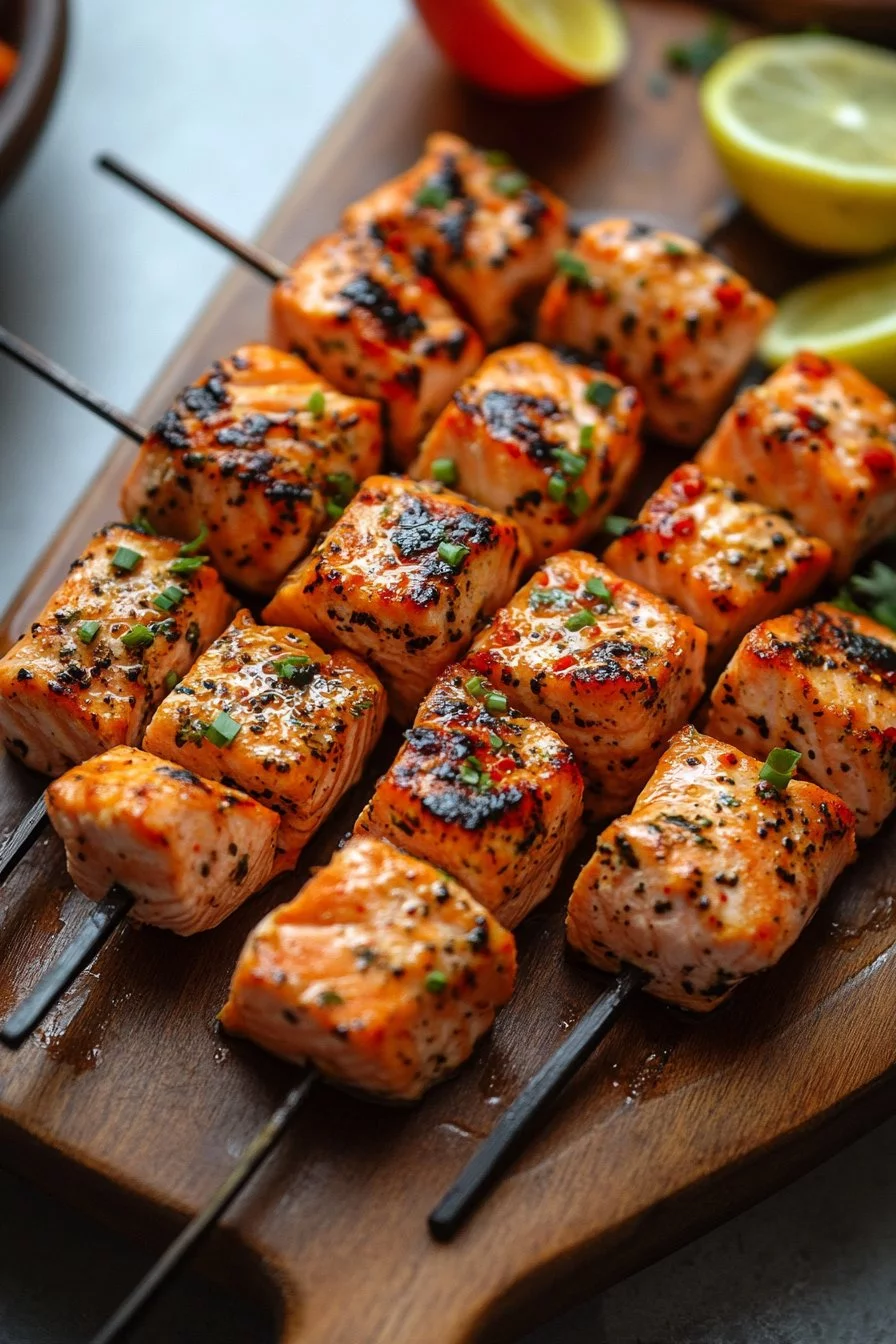 Spicy Salmon Bites
