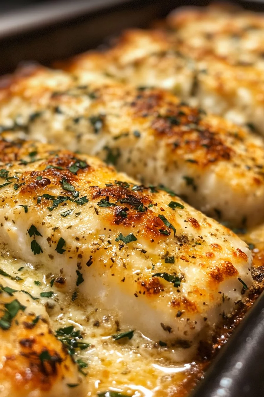 Parmesan Baked Fish