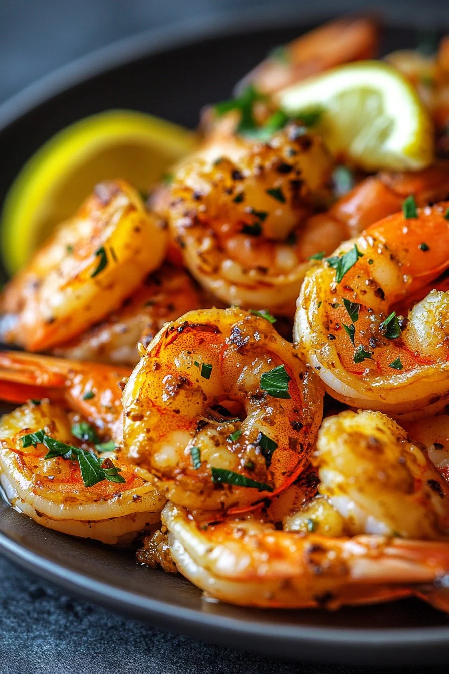 Spicy Garlic Butter Shrimp Recipe
