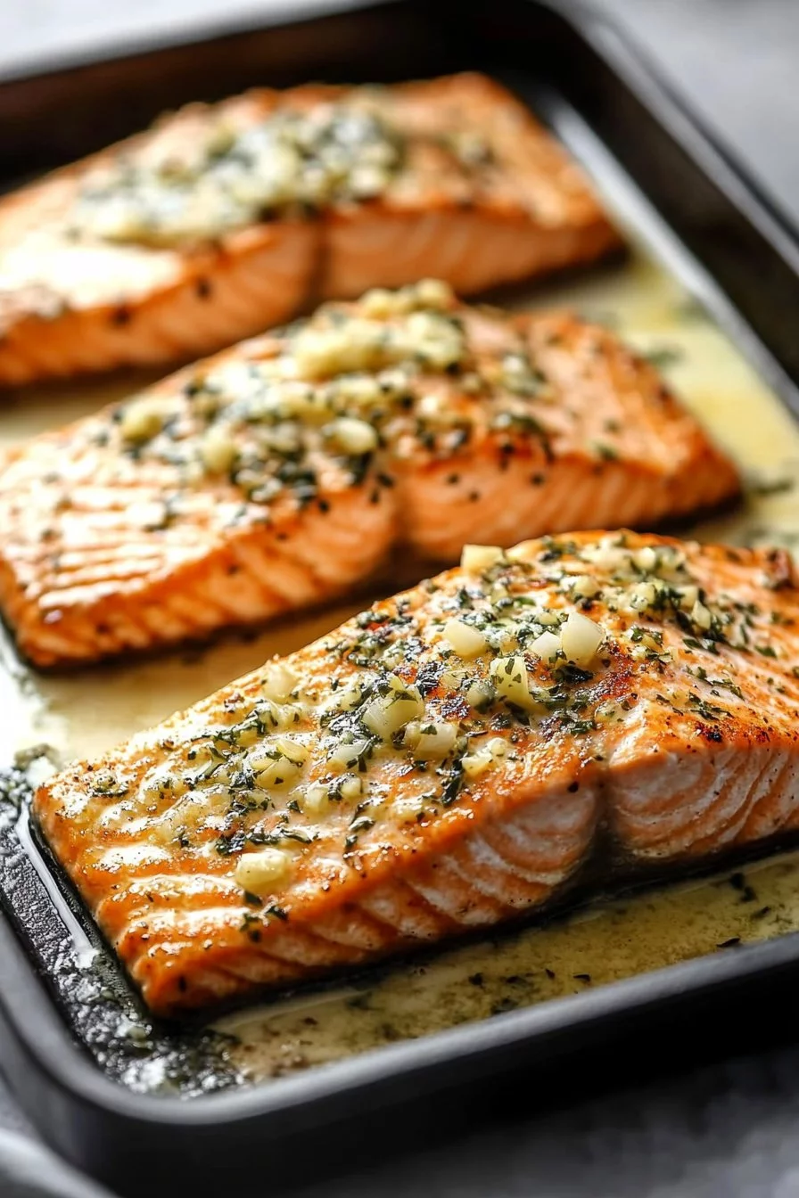 Creamy Garlic Salmon