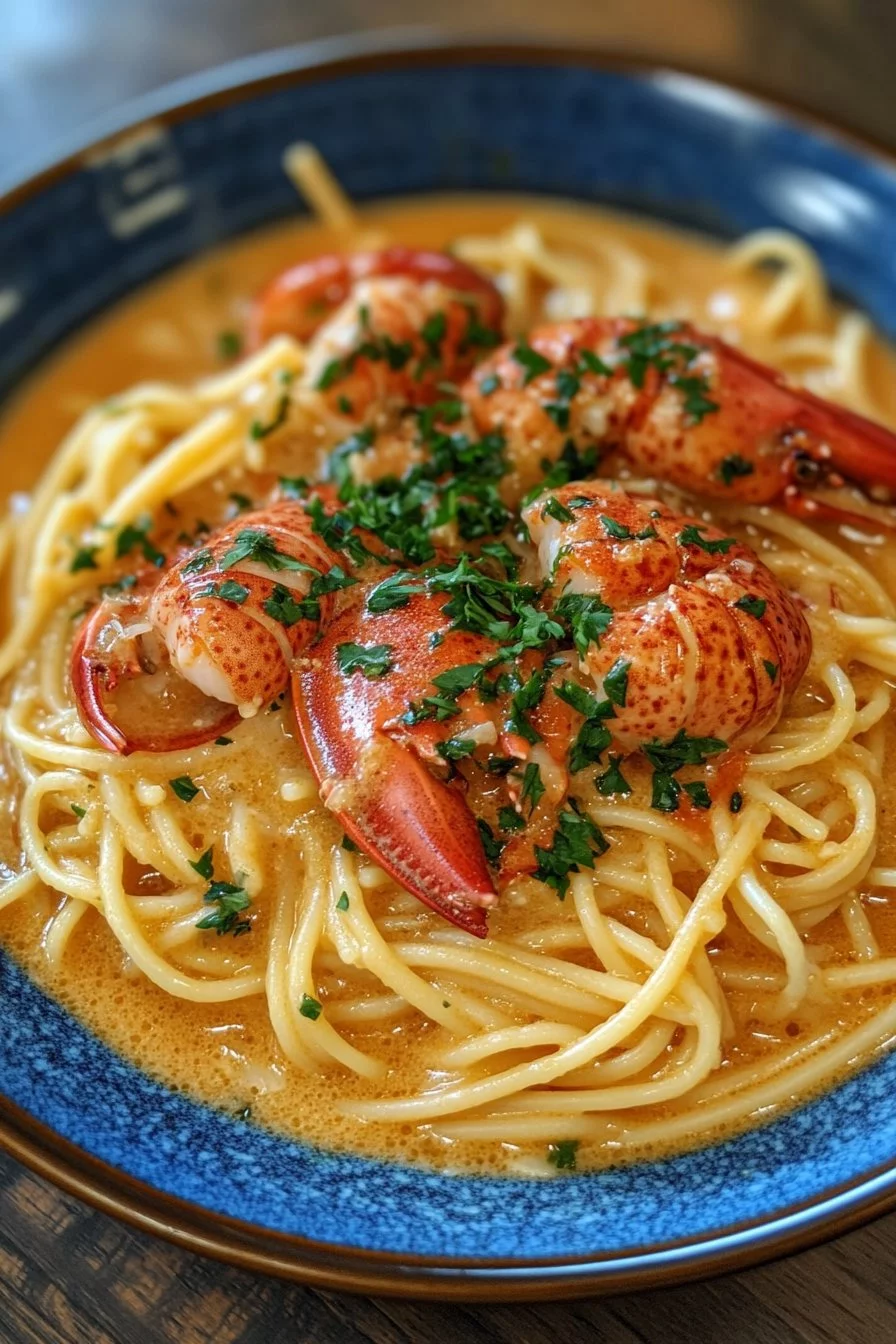 TikTok Trader Joe's Lobster Bisque Pasta Recipe