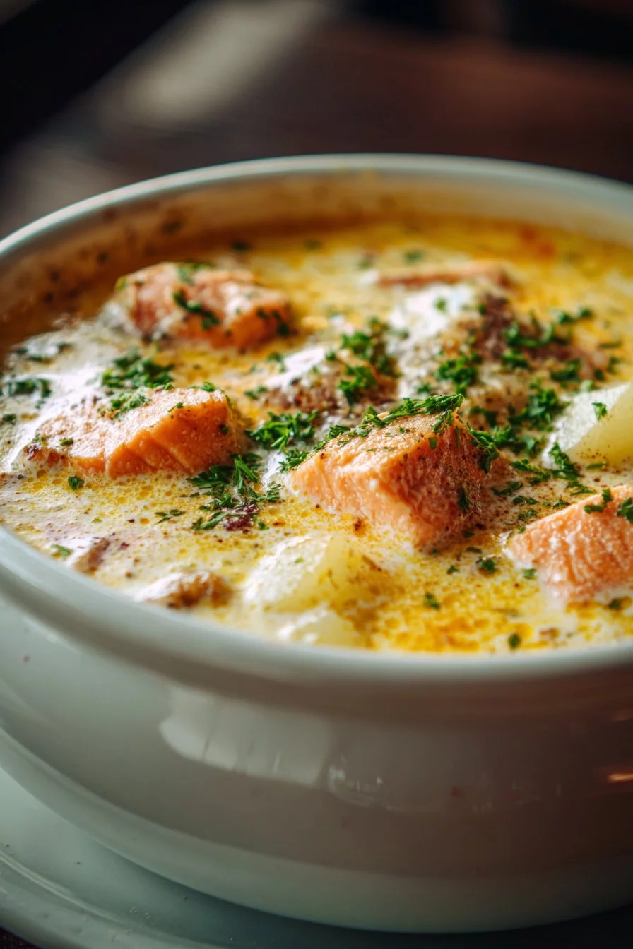Salmon Chowder Soup